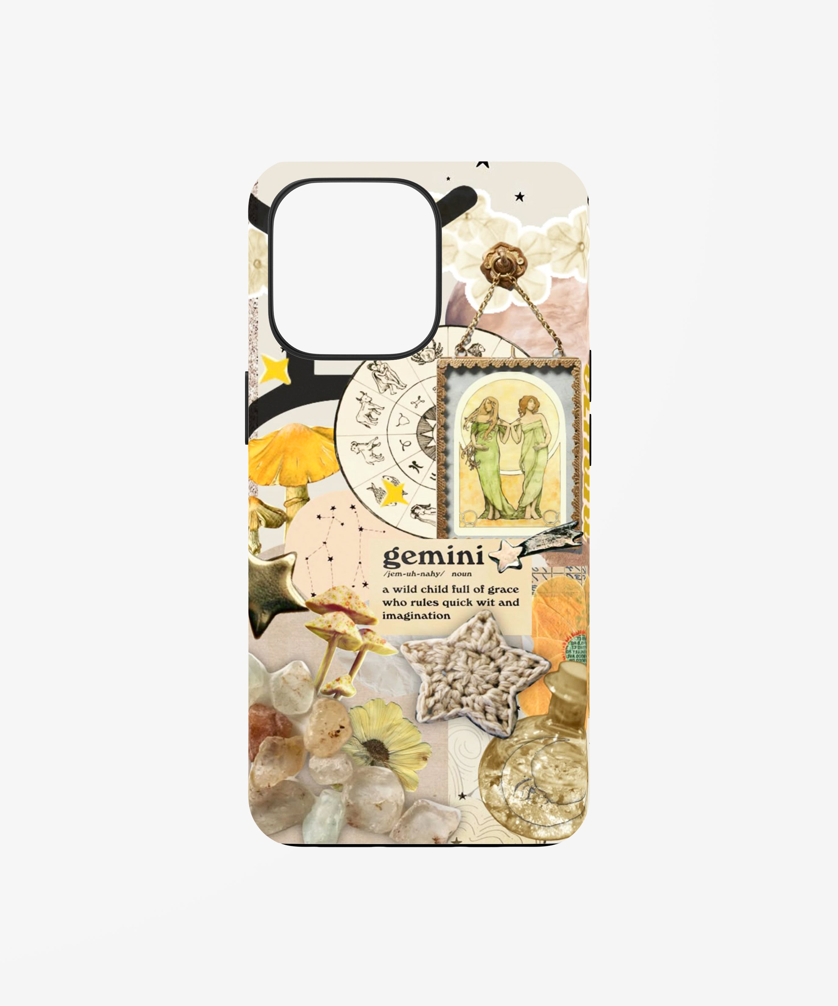 Gemini Collage Phone Case.