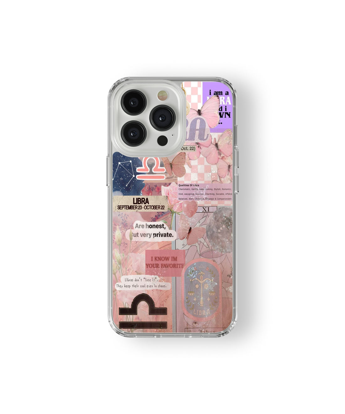 Libra Collage Phone Case.