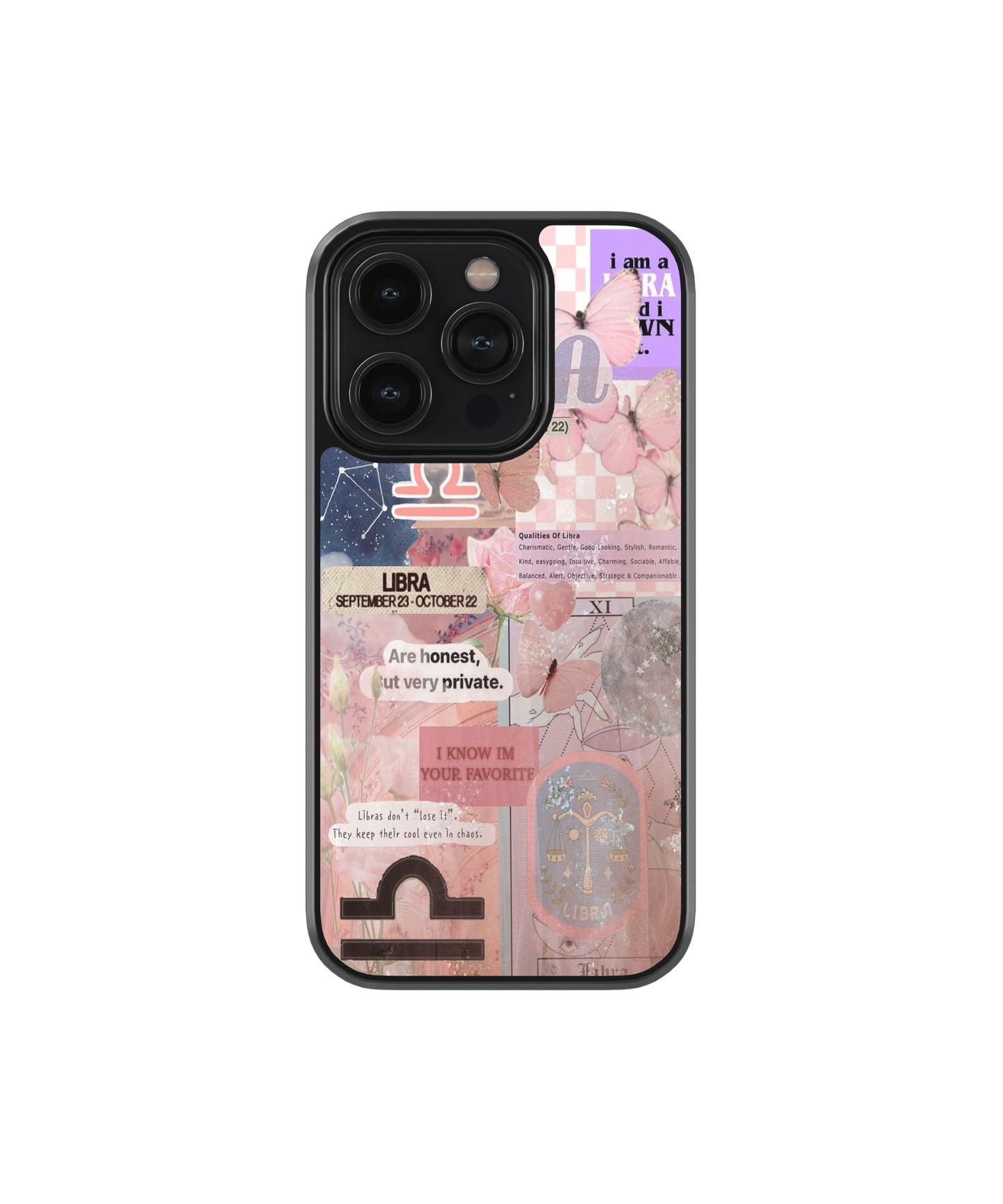 Libra Collage Phone Case.
