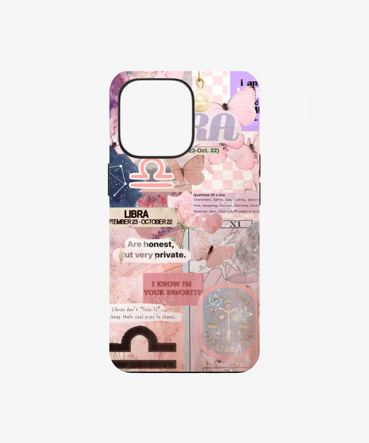 Libra Collage Phone Case.
