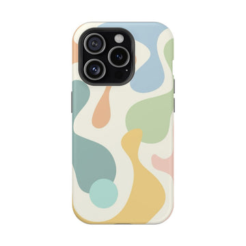 Pastel Abstract Aesthetic Phone Case.