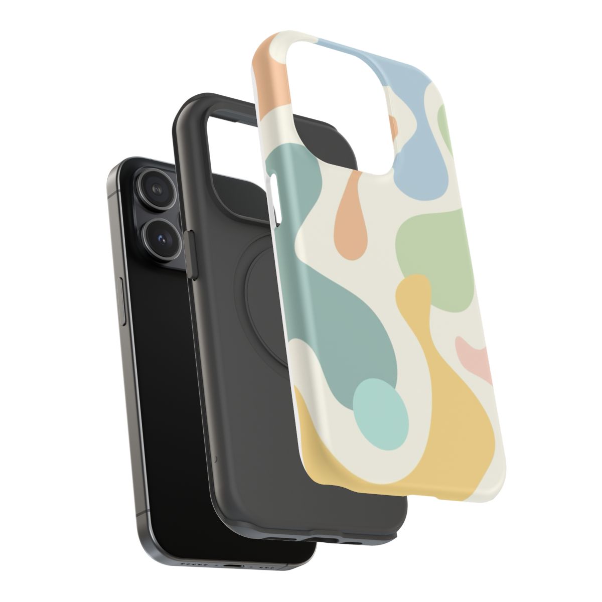 Pastel Abstract Aesthetic Phone Case.