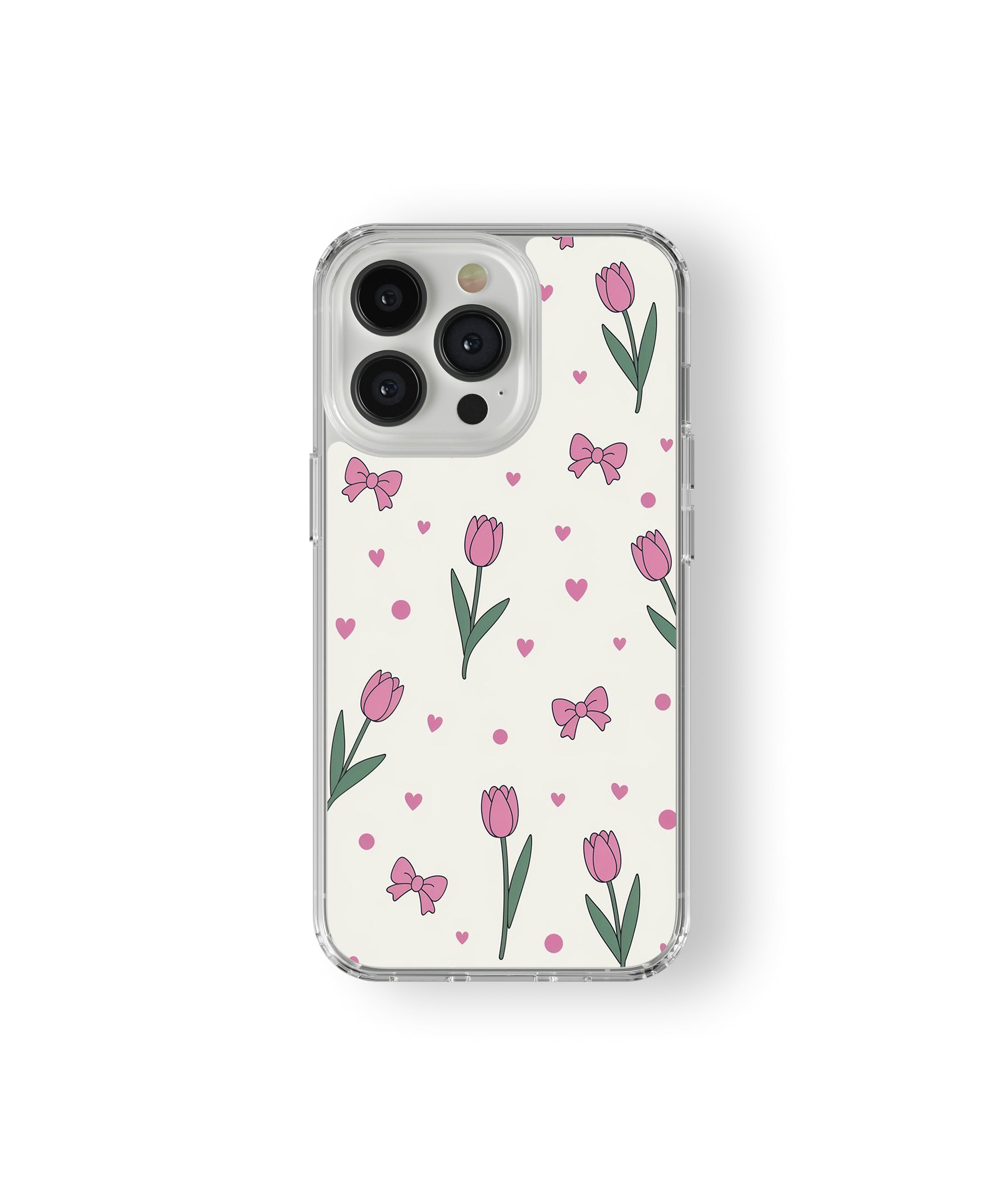 Soft Girl Tulip Bloom Phone Case.