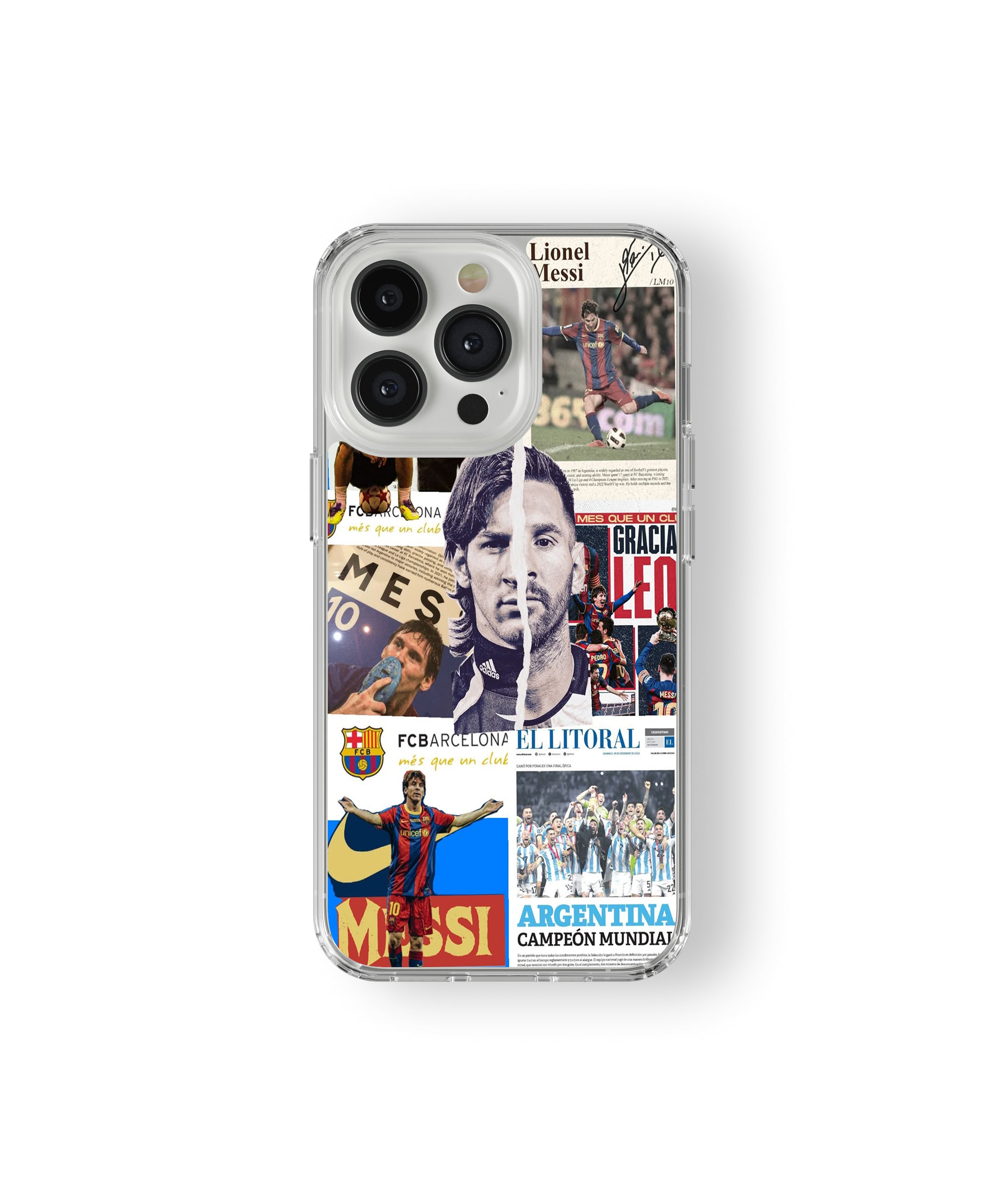 Messi Legacy Football Fan Phone Case.