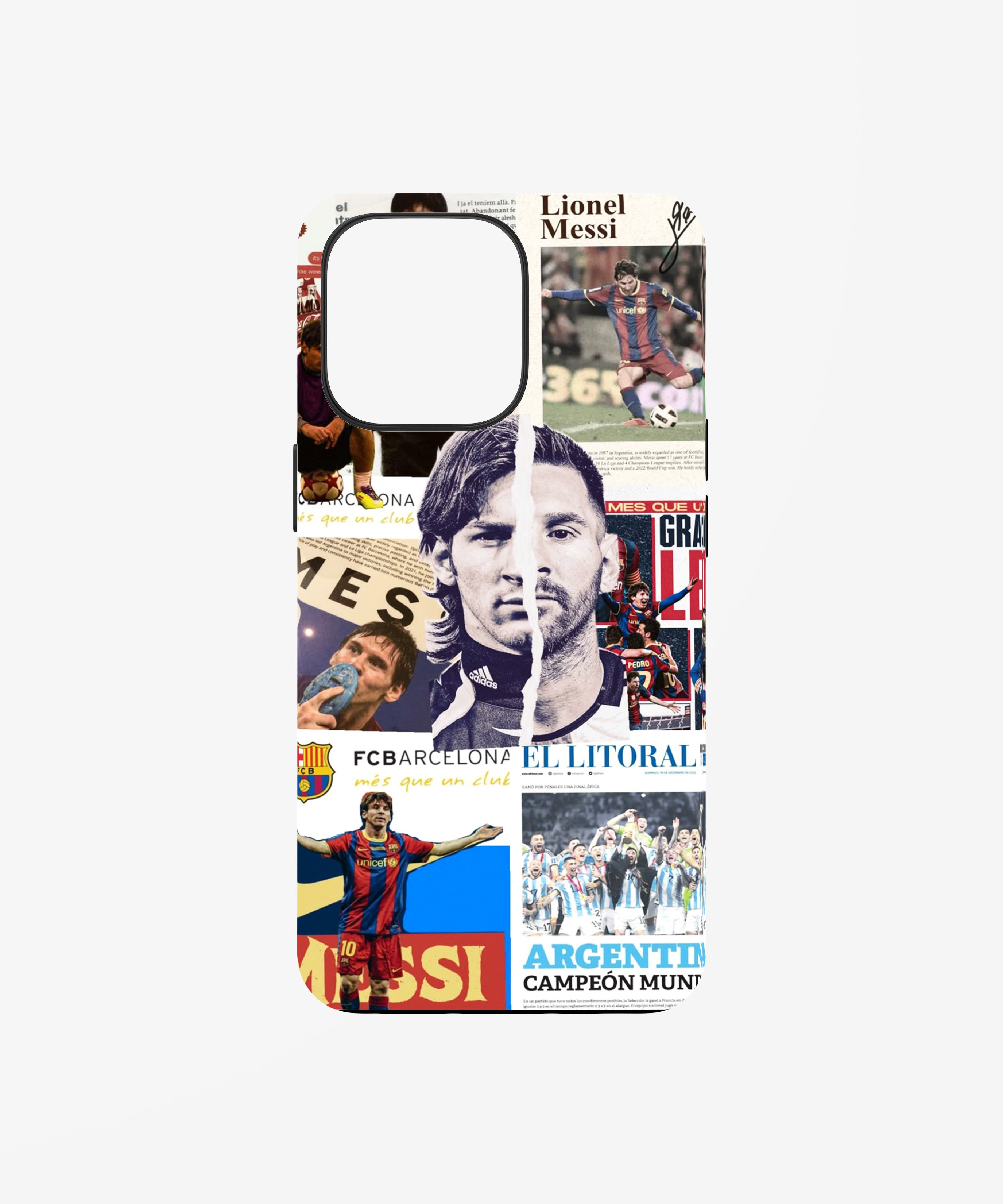 Messi Legacy Football Fan Phone Case.