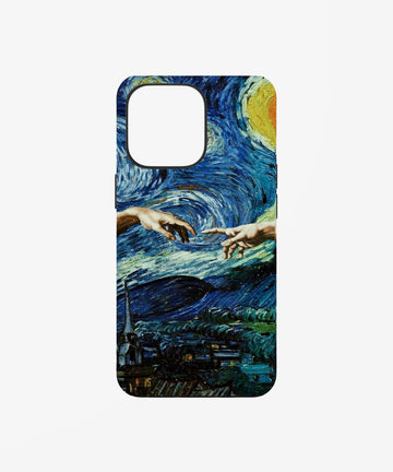 Creation of Adam x Starry Phone Case.