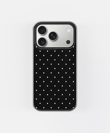 Polka Noir Phone Case.