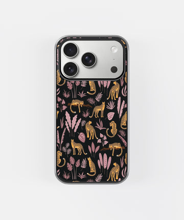 Wild Chic Leopard Jungle Phone Case.