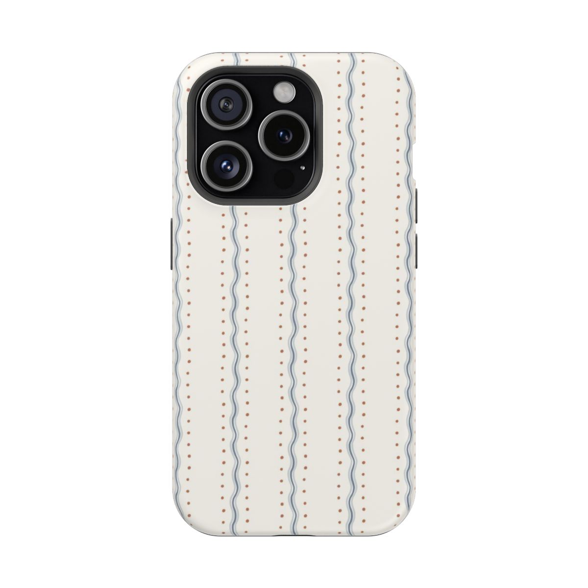 Neutral Stripe Aesthetic Phone Case.