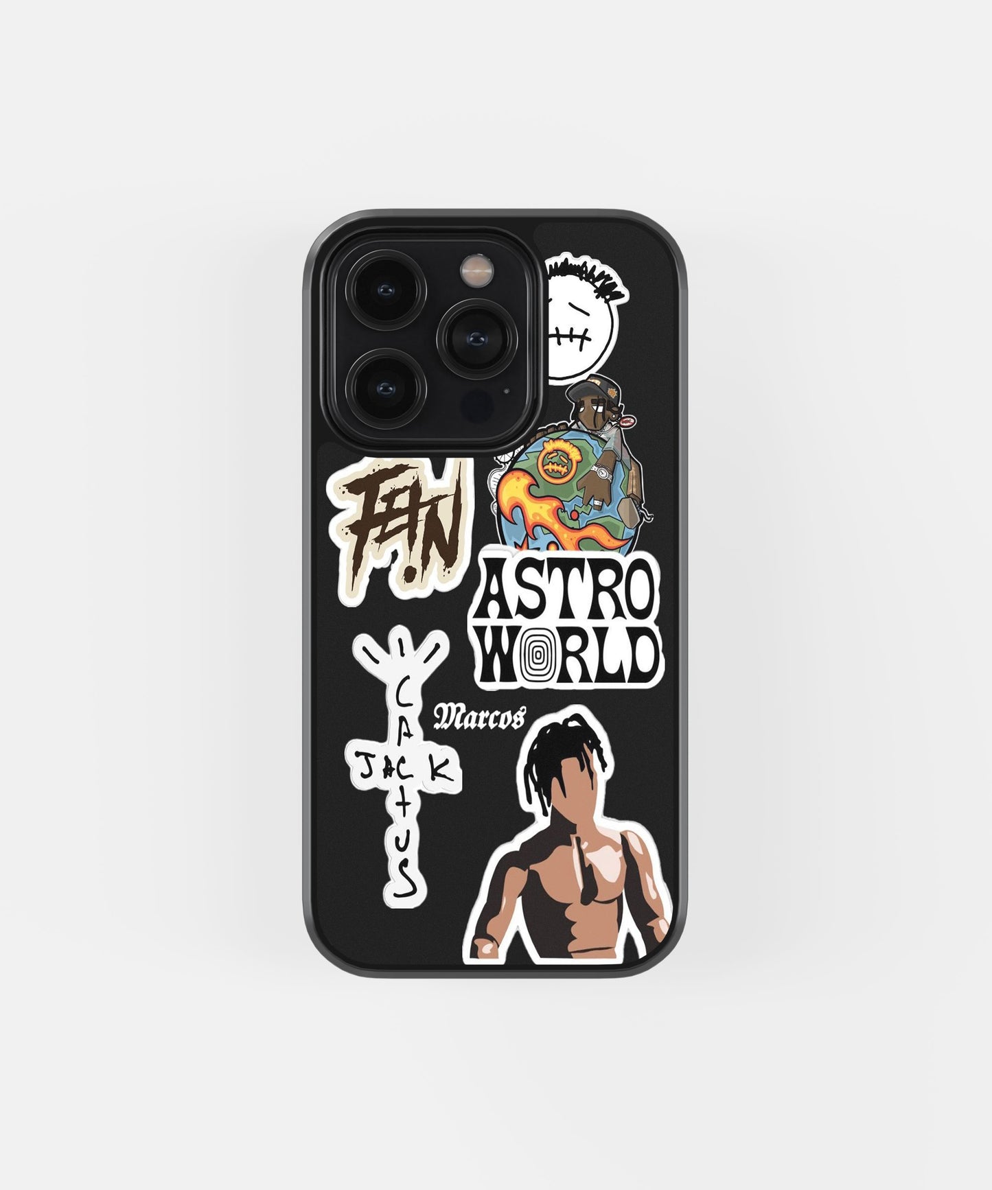Rapper Travis Scott Inspired Phone Case.
