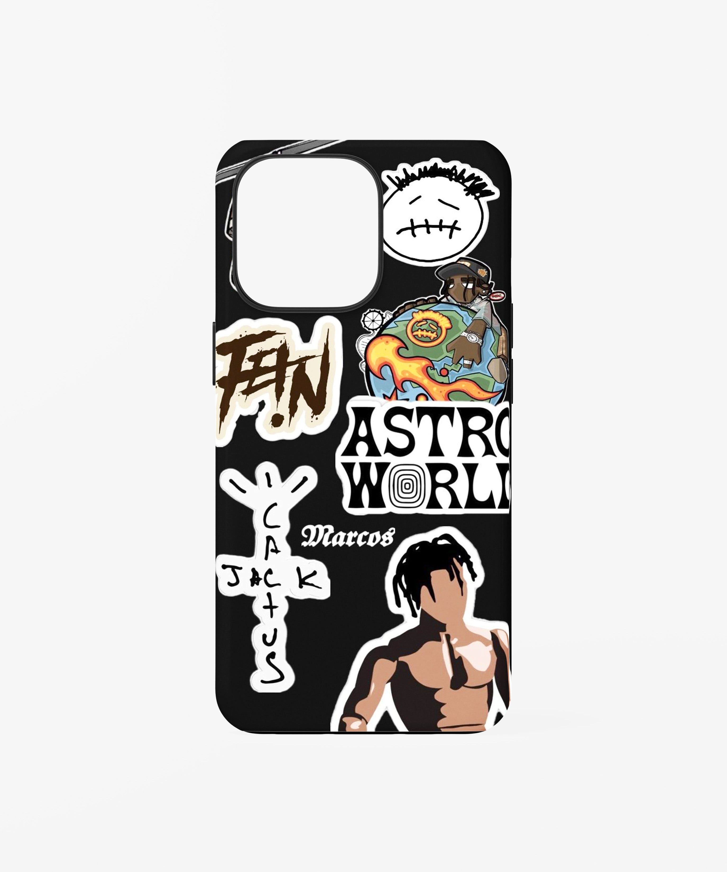 Rapper Travis Scott Inspired Phone Case.