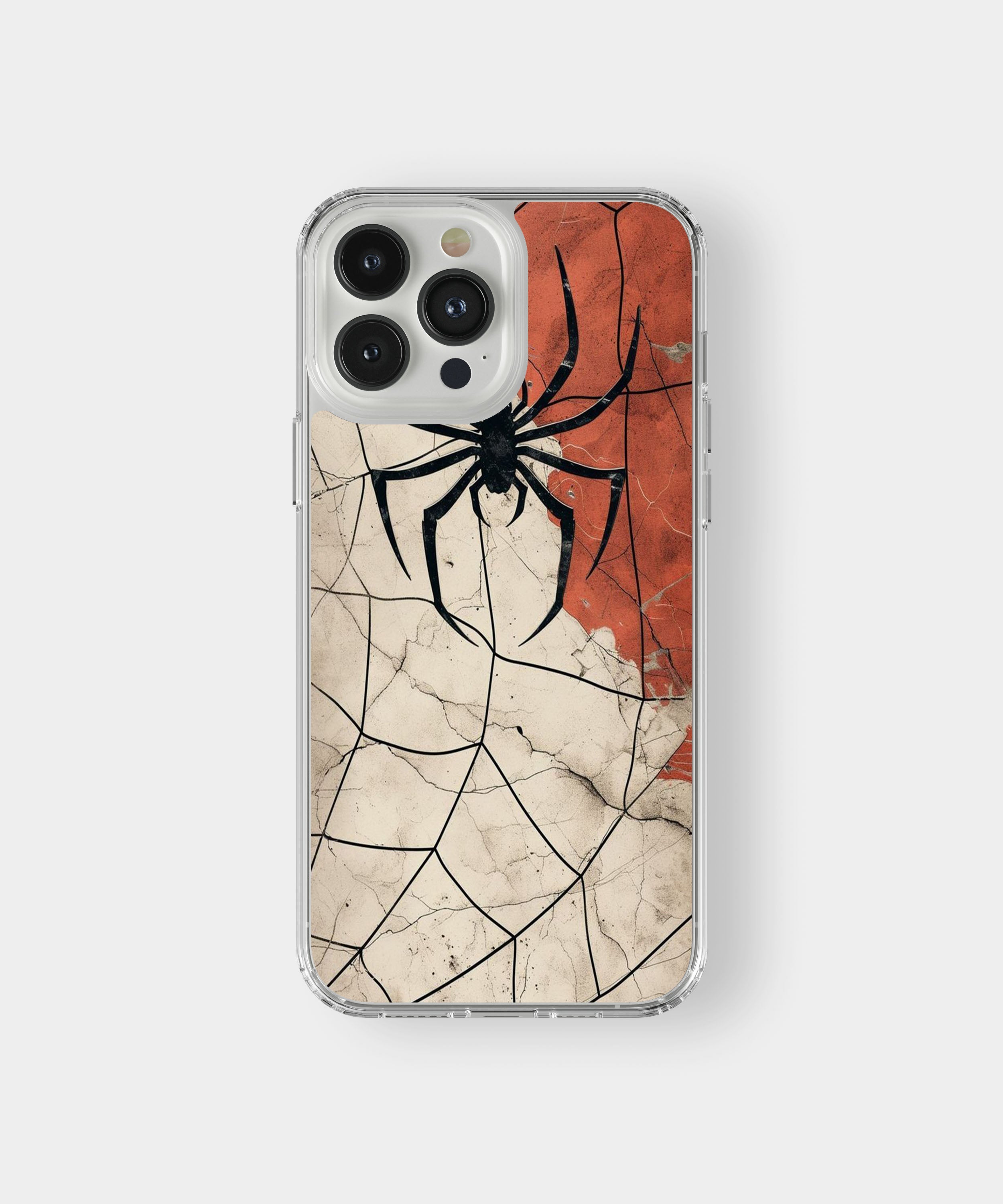 Black Spider Phone Case.