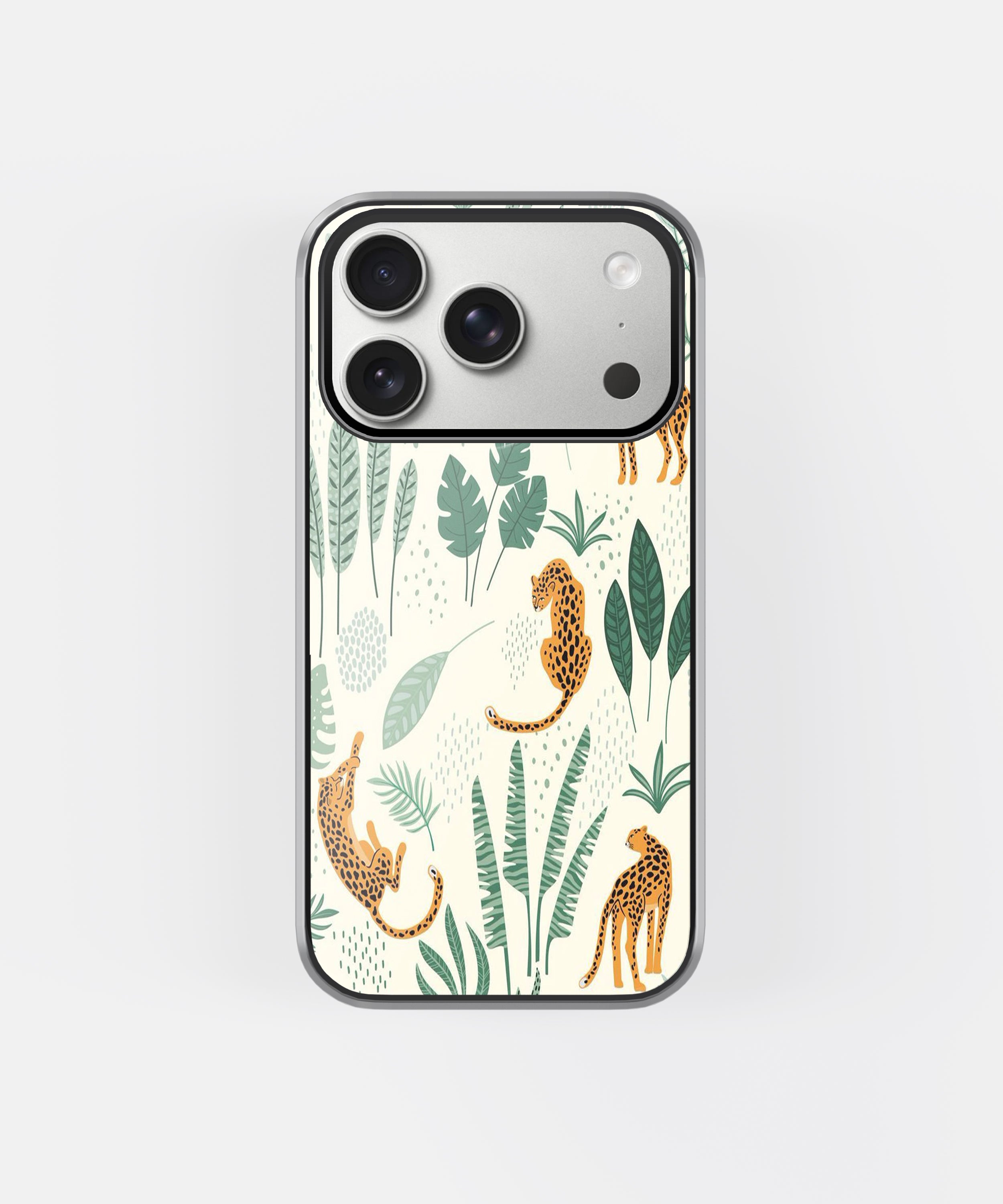 Safari Jungle Aesthetic Phone Case.