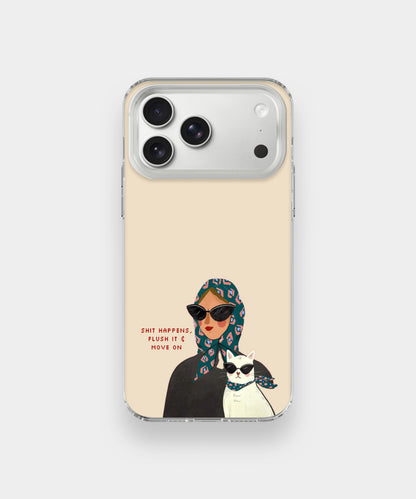 Unbothered & Moving On Phone Case.