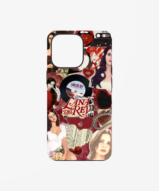 Red Romance Lana Del Rey Phone Case.