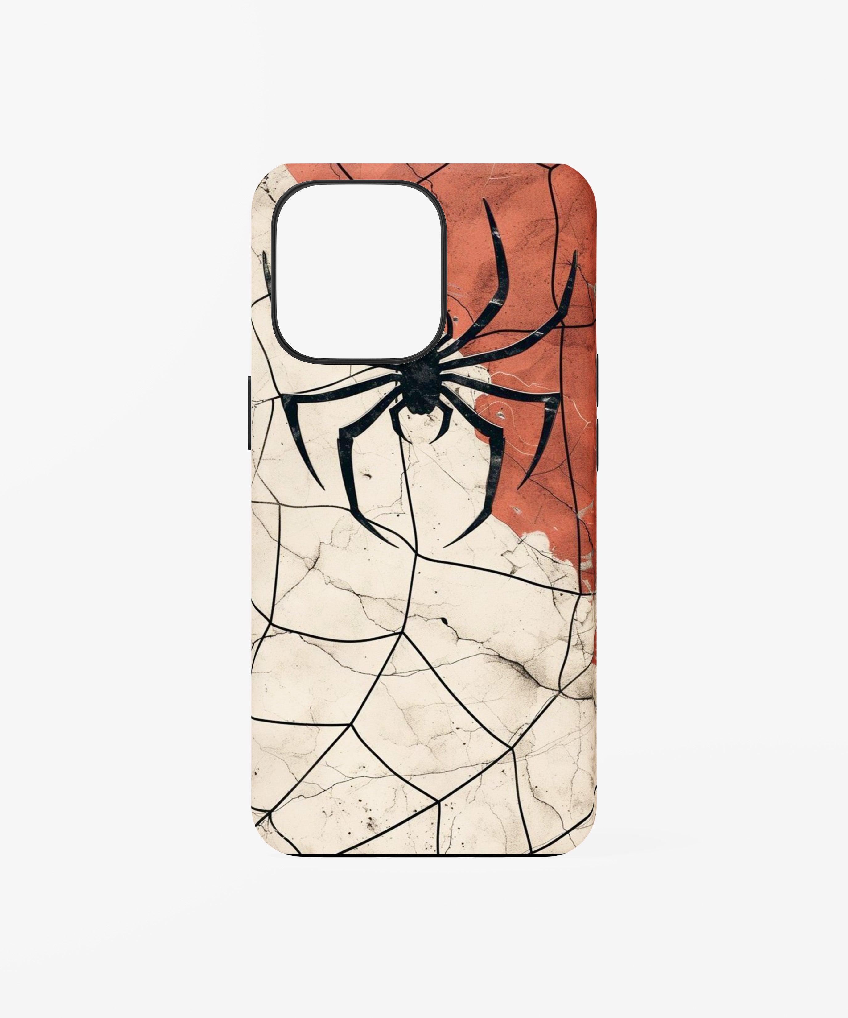 Black Spider Phone Case.