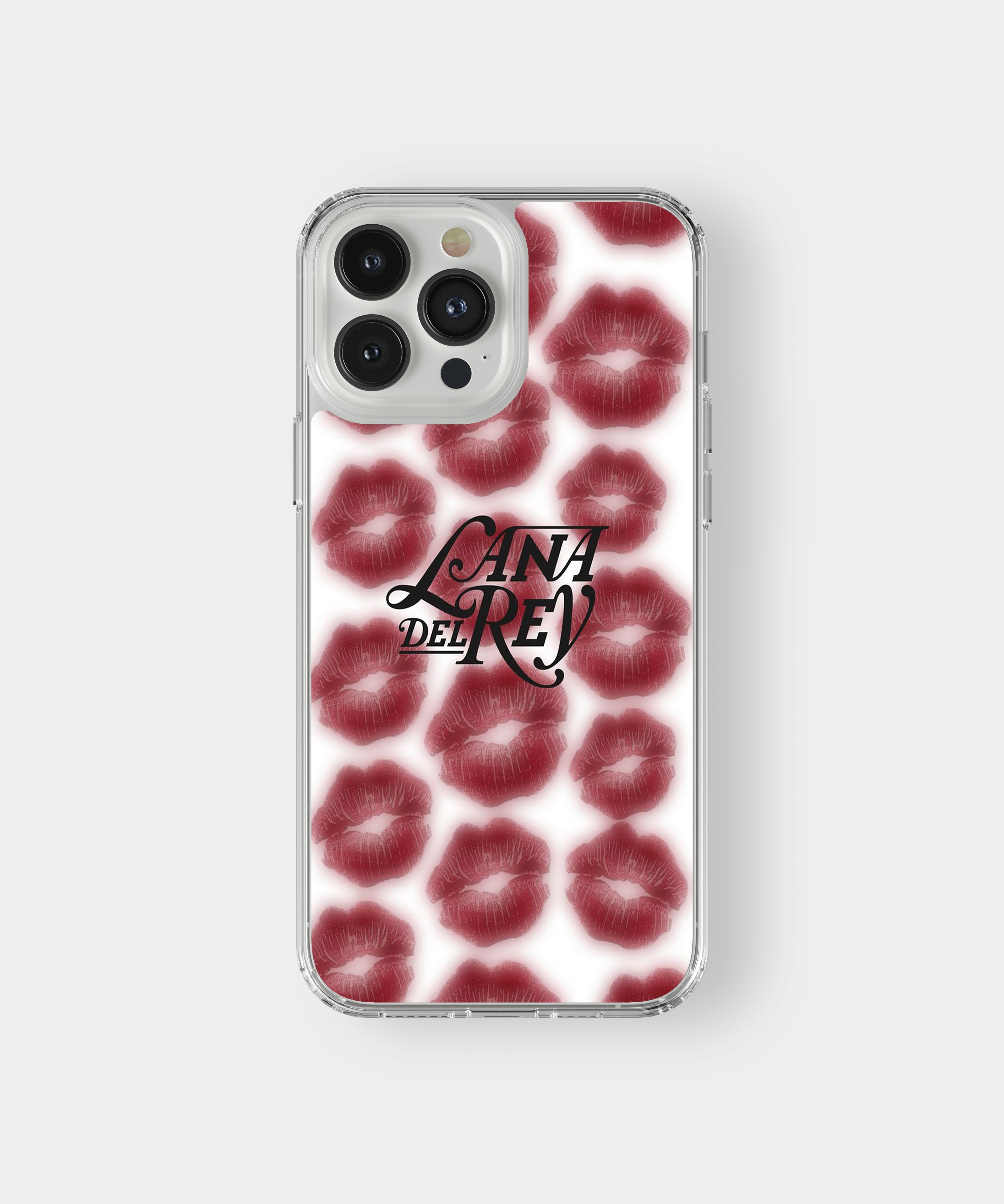 Kiss Print Lana Del Rey Phone Case.