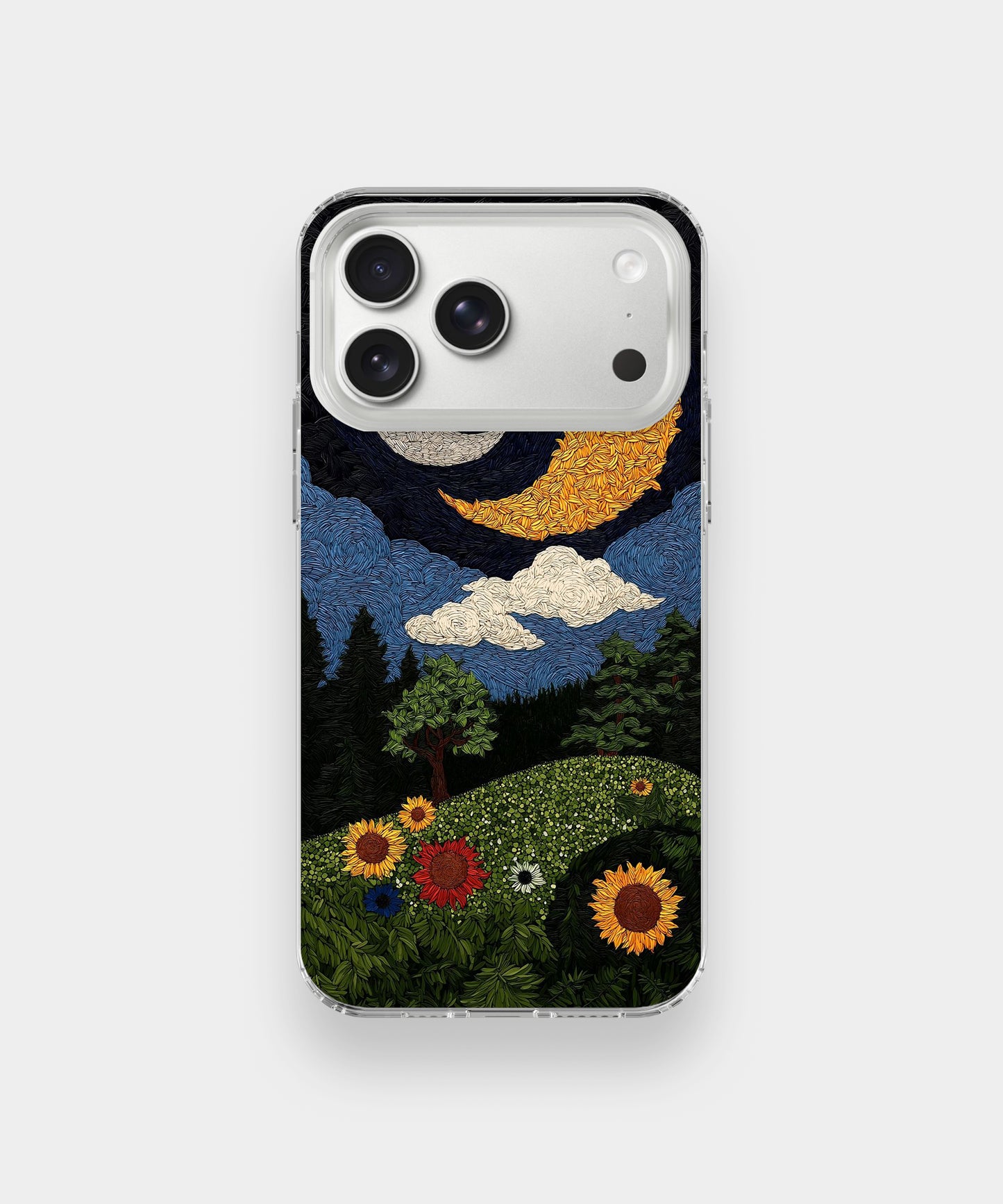 Cosmic Sunflower Phone Case.