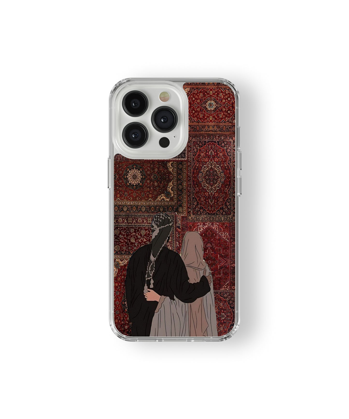 Islamic Couple Persian Rug Phone Case.