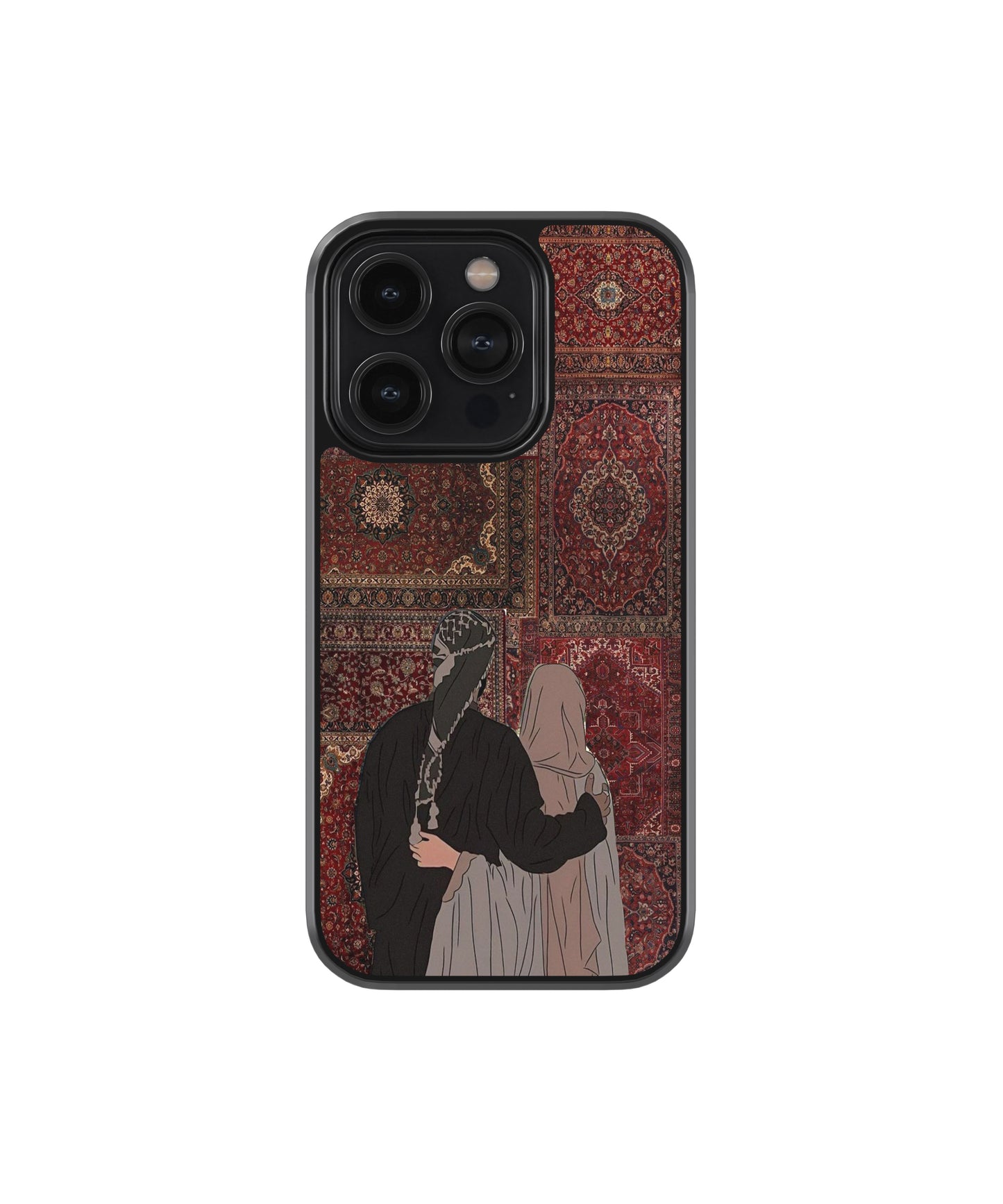 Islamic Couple Persian Rug Phone Case.
