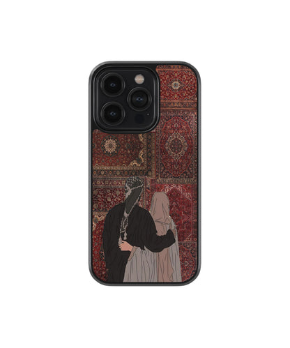 Islamic Couple Persian Rug Phone Case.