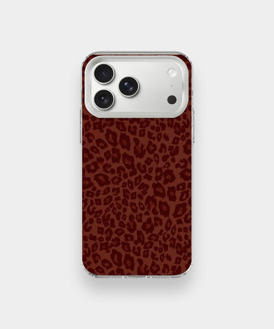 Cherry Red Leopard Print Aesthetic.