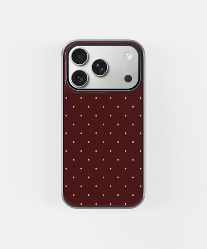Cherry Vibe Polka Phone Case.