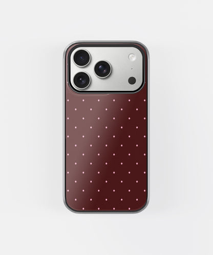 Cherry Vibe Polka Phone Case.