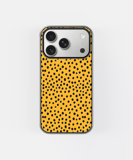 Bold Girl Era Yellow Dot Phone Case.