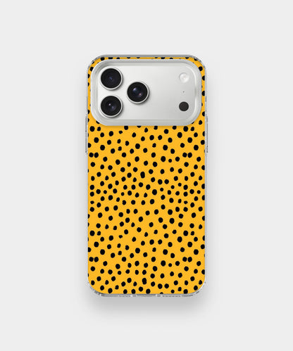 Bold Girl Era Yellow Dot Phone Case.
