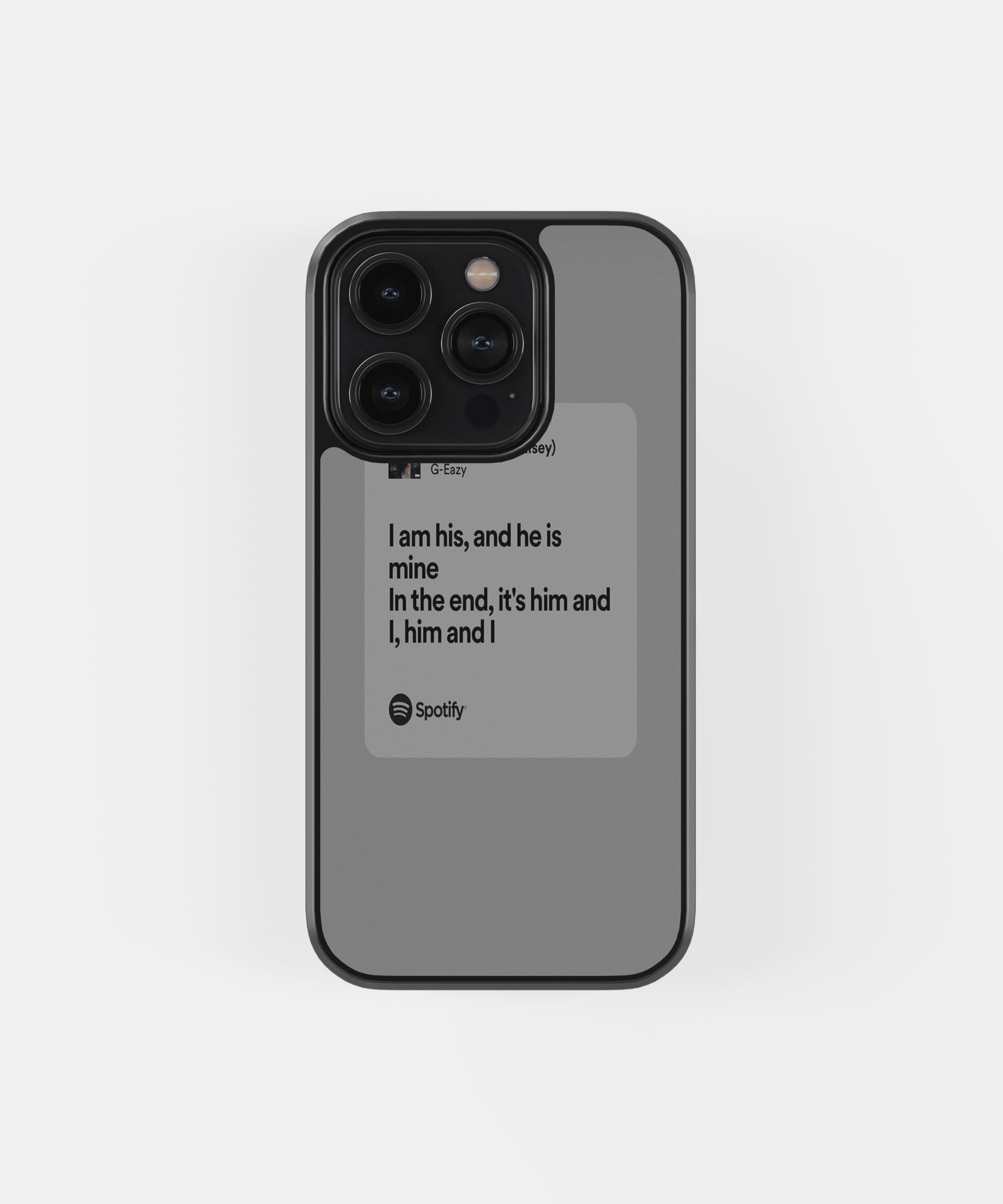 Spotify Lyrics Phone Case.