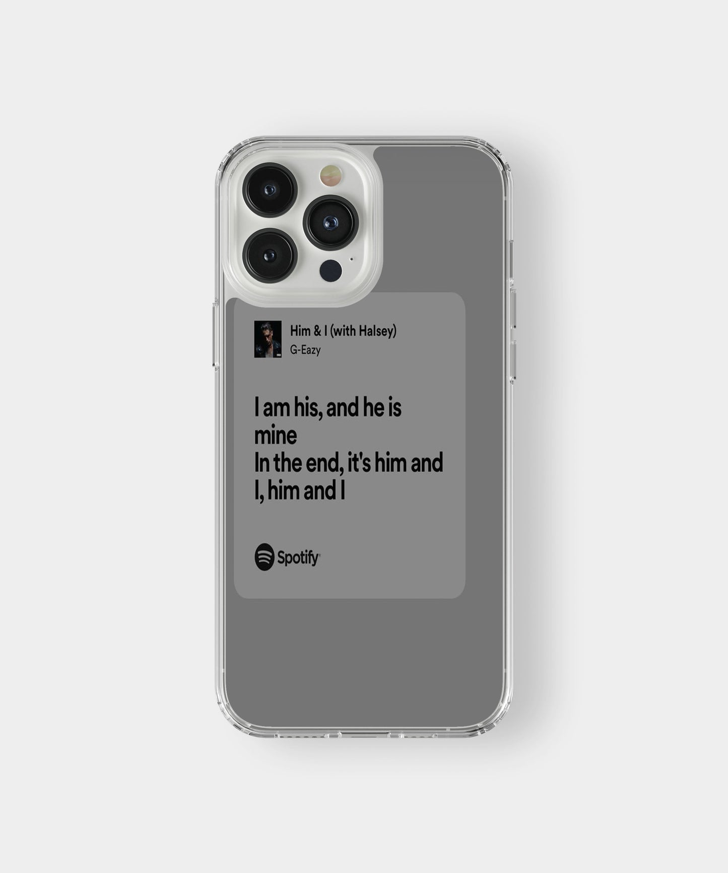 Spotify Lyrics Phone Case.