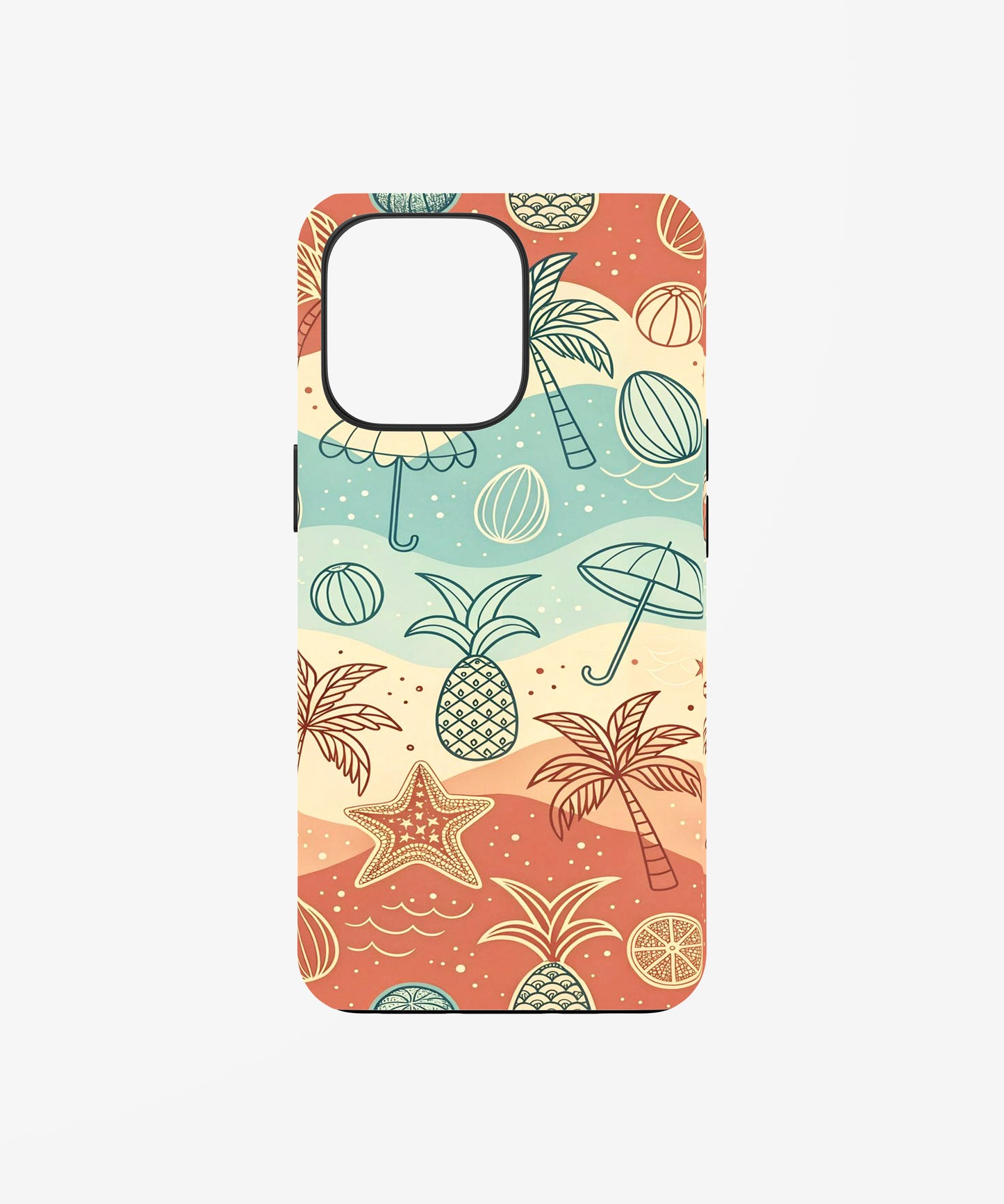 Summer vibe print phone case.