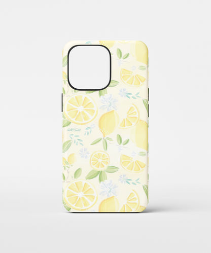 Lemon fresh print phone case.