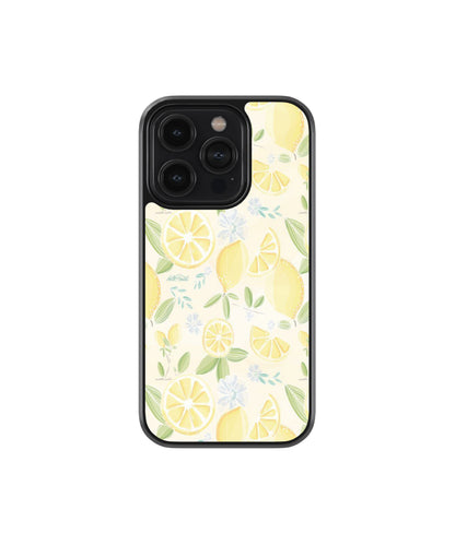 Lemon fresh print phone case.