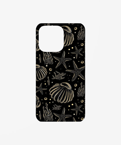 Black shell luxury phone case.