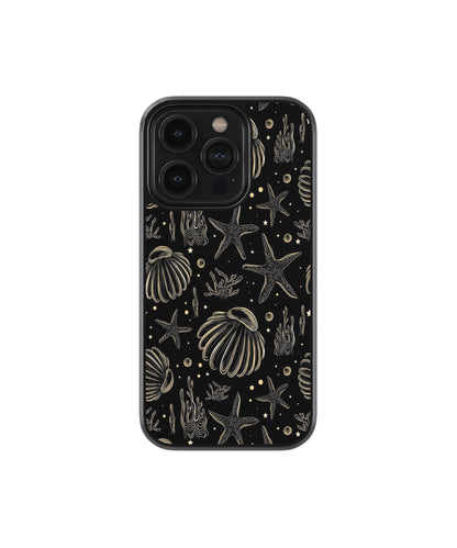 Black shell luxury phone case.