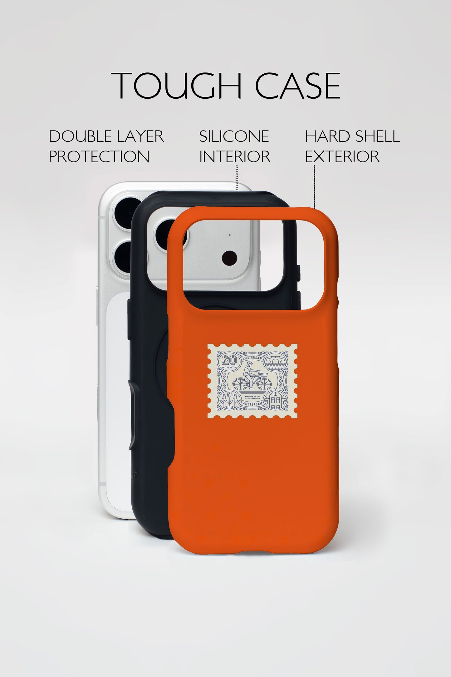 Vintage Stamp Phone Case.