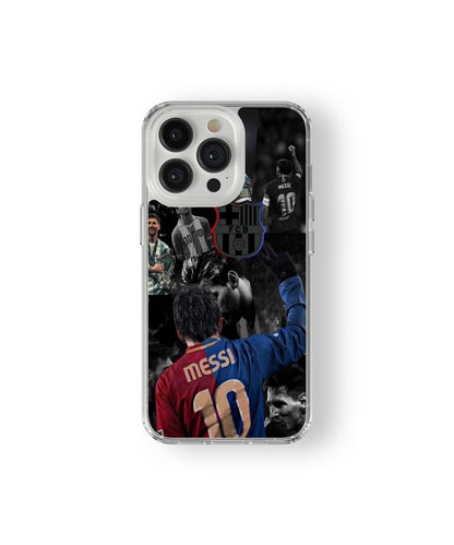 Lionel Messi Barcelona Tribute Collage phone case.