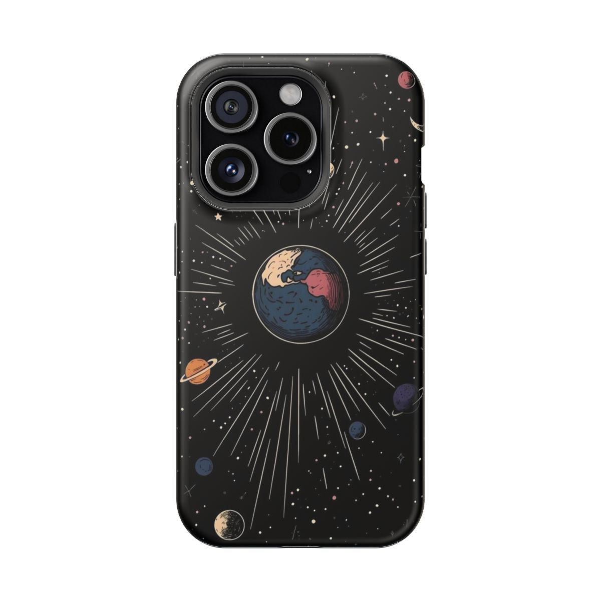 Planet Galaxy Starry Night Phone Case.
