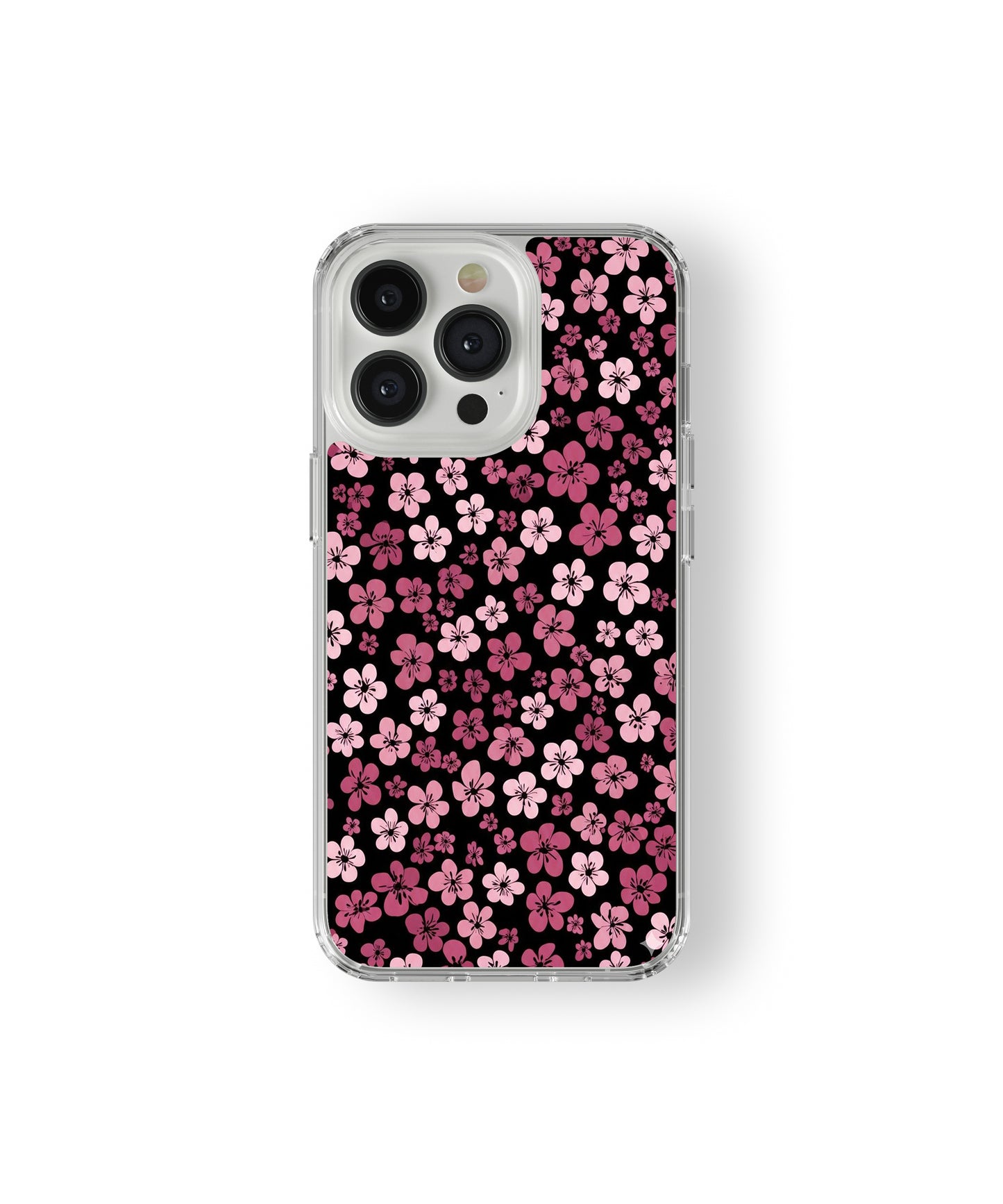 Pink Petal Floral Design phone case.