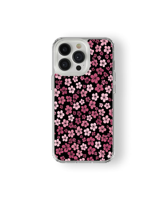 Pink Petal Floral Design phone case.