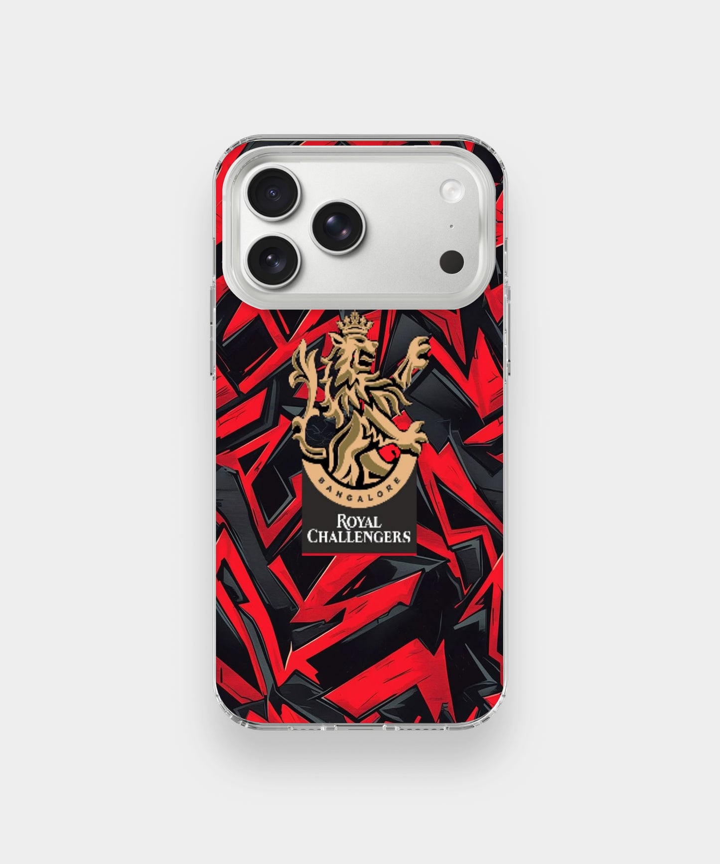 RCB Red Storm Graphic Energy phone case.
