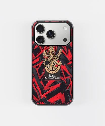 RCB Red Storm Graphic Energy phone case.