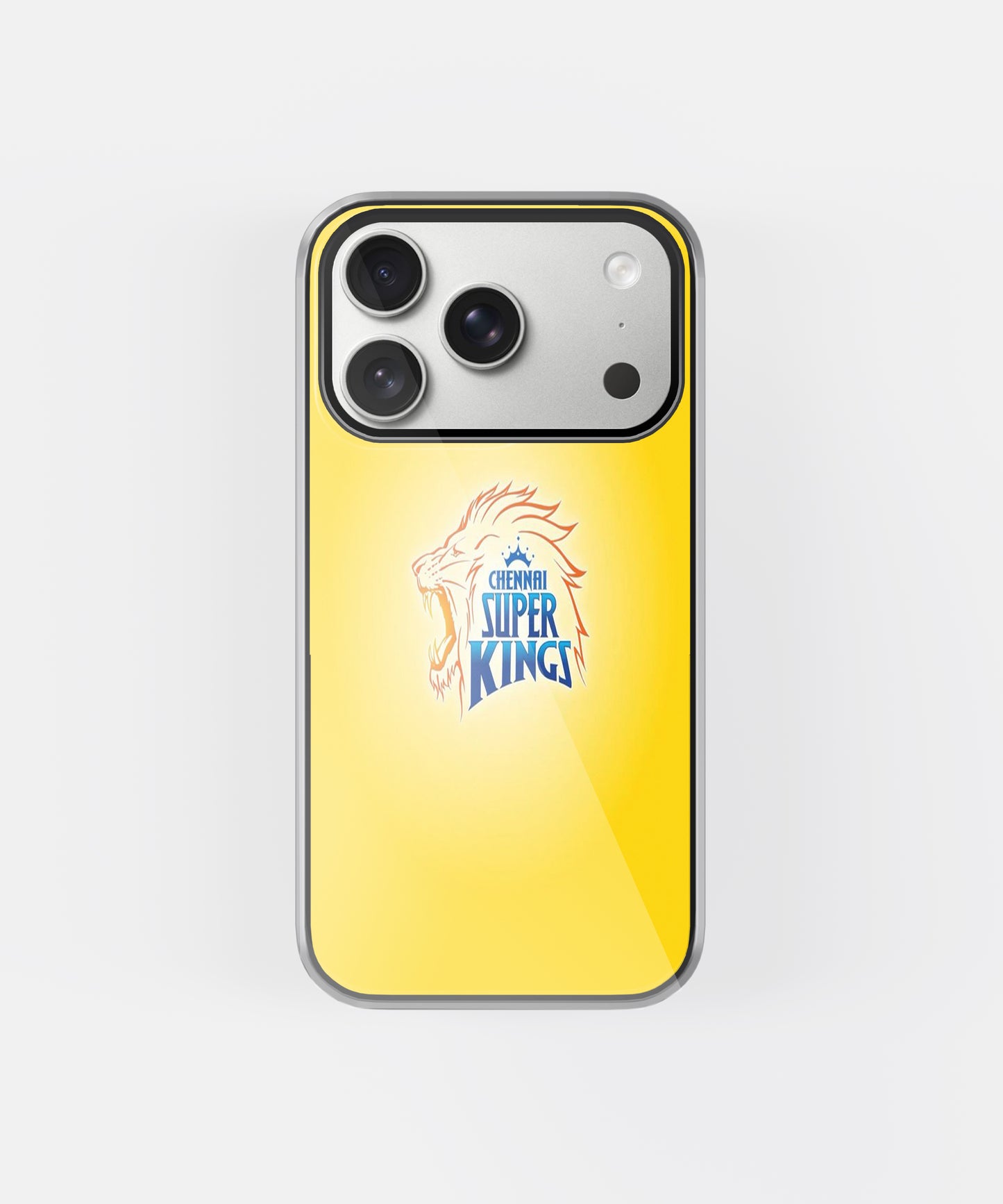 Chennai Super Kings Yellow Power phone case.