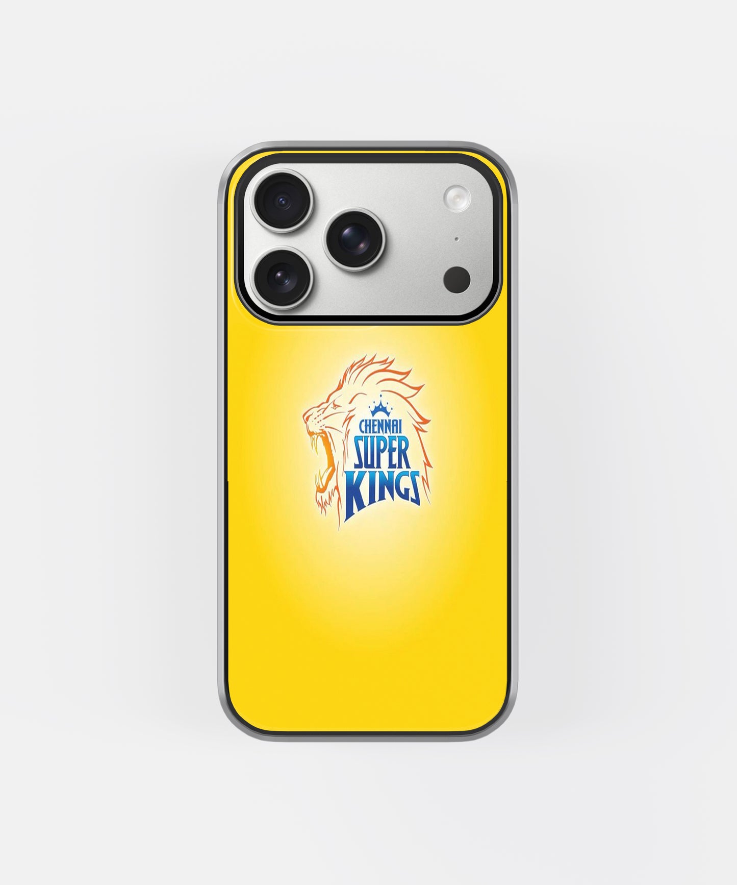 Chennai Super Kings Yellow Power phone case.