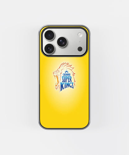 Chennai Super Kings Yellow Power phone case.