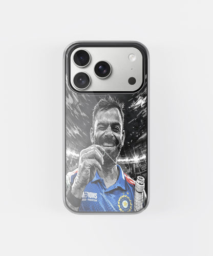 Virat Kohli Champion Mood phone case.