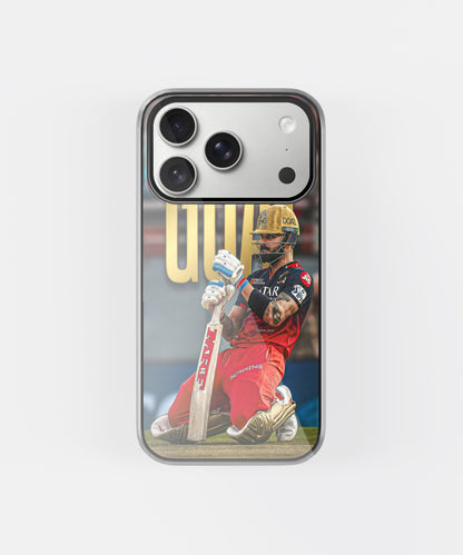 King Kohli Action Shot phone case.