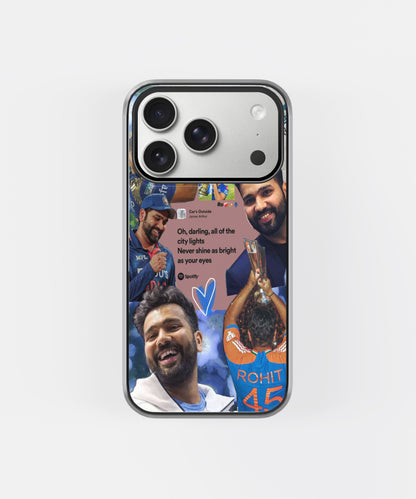 Rohit Sharma Icon Moments phone case.